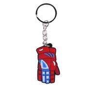NUEAYMS - Llavero de hockey sobre hielo, diseño de dibujos animados, para deportes de invierno, llavero para llaves de coche, decoración de bolso, colgante para deportes de hielo y nieve, regalos para
