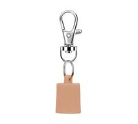 NUEAYMS Llavero de moda, tapas de llavero con letra inicial para bálsamo labial, funda de repuesto elegante para llaves, regalo práctico para mujeres y niñas