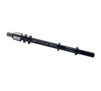 NUEAYMS P1.0/1.5/1.75 Adaptador de ejes pasantes ajustable para remolque de bicicleta HitchThru Adaptadores para accesorios de rueda trasera, entrenador, remolque, enganches a través del adaptador de