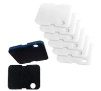 NUEAYMS Paquete de 8 esponjas reutilizables de repuesto para acuarios con 700 1000 modelos CCF2UL CCF3UL Universals Airs impregnados