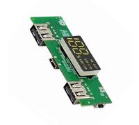 NUEAYMS Placa de carga 18650 Módulo de alimentación móvil con doble salida USB 5 V 2 4 A/2 a 1 a con protección contra sobrecarga y cortocircuito. Placa de carga USB