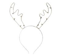 [NUEAYMS] Práctico clip de metal para el pelo para mujeres, festivales, ocasiones, decoración ligera, accesorios de Navidad, cumpleaños, niñas, diadema de Navidad, diseño de metal, フリーサイズ