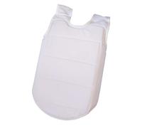 NUEAYMS Protector de pecho ajustable para karate, artes marciales, kickboxing, parte superior del cuerpo, chaleco de taekwondo para niños, adolescentes, 6 - 12, poliéster protector de pecho