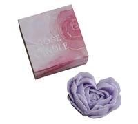 NUEAYMS Rosas en forma de corazón, cera de soja perfumada para decoración del hogar, alivio del estrés, vela perfumada para mujeres y hombres, aromaterapia, regalo de vela