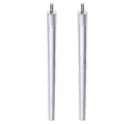 NUEAYMS Varilla de ánodo de magnesio eficiente de 16 x 200 mm, pieza de electrodoméstico adecuada para prolongar la vida útil de calentadores de agua eléctricos, magnesios de alta pureza