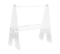 NUEAYMS Versátil y resistente soporte de acrílico transparente para múltiples bandas, uso doméstico, organización del hogar, almacenamiento de diadema