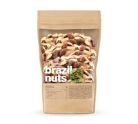 Nueces de Brasil GymBeam: sin tostar ni sal, delicado sabor a nuez, 500 g