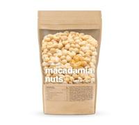 Nueces de macadamia sin sal GymBeam, 500 g, sabor a mantequilla