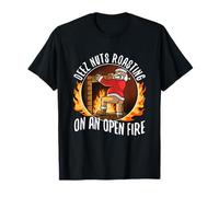 Nueces Deez asadas en un Fuego Abierto Camiseta