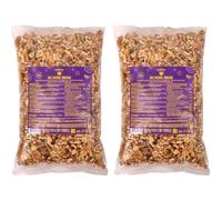 Nueces peladas 2 kg | Fruto seco natural |Keto | Sin gluten | Vegano y Vegetariano | Alto contenido en fibra | Pack 2 x 1 kg