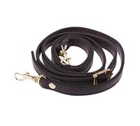 NUEEUDD Correa para Bolso de Hombro 1 Pieza 120cm Bolso de Hombro de Cuero de PU Correa para Monedero DIY Bolsos Cinturones Bolsos para Correa Accesorio Café Profundo Dorado