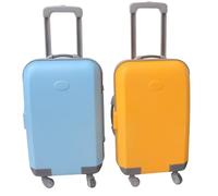 Nuelreva 2pcs Mini Maleta 4x2x9 Pulgada Linda Realista de Viaje en Vida Maldito Maleta