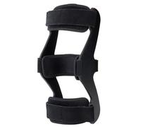 Nuelreva Estrata de rodilla inmovilizante, inmovilizador de rodilla ajustable, rodillas suaves y transpirables con acolchado para hiperextensión, secuestro hemiplegico, M