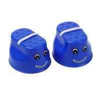 Nuelreva Plastic Walk Sticks Kids Jumping Balance Entrenamiento Juguete Sticks en macetas 2 PCS Azul