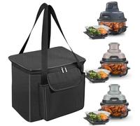 NUENSS-ROR Bolsa de Transporte para freidora de Aire Ninja Crispi FN101, Bolsa de Transporte portátil para freidora de Aire al Aire Libre, Bolsa de Transporte para freidora de Aire Ninja, Bolsas de