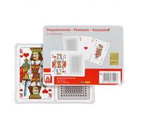 Nürnberger Spielkarten-Doppelromme-Premium Plástico-alemán