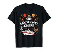 Nuestra celebración náutica de Crucero de Aniversario, Pareja a Juego Camiseta