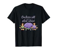 Nuestra célula Cerebral está en un retiro silencioso Parejas Yoga Camiseta
