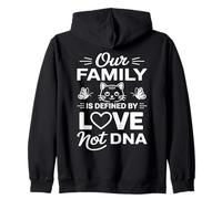 Nuestra Familia está definida por la Semana de adopción de Amor Sudadera con Capucha