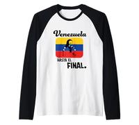 Nuestra heroína Maria Corina Machado de Venezuela Camiseta Manga Raglan