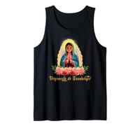 Nuestra Santa Virgen De Guadalupe Virgin Mary Santa Madre Camiseta sin Mangas