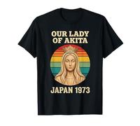 Nuestra Señora de Akita Apariciones Marianas Católica Camiseta