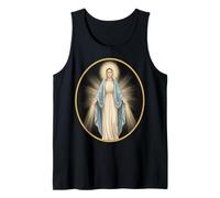 Nuestra Señora de Gracia Virgen María Católica Arte Devocional Camiseta sin Mangas