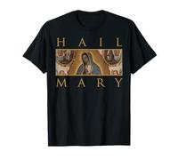 Nuestra Señora de Guadalupe Camisa Católica Ave María Camiseta