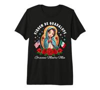 Nuestra Señora de Guadalupe Gracias Madre MIA México para Niños Camiseta Premium