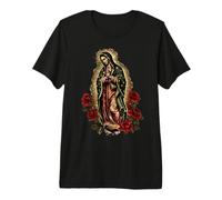 Nuestra Señora De Guadalupe Sant Mary para Cristianos, Católicos Camiseta Premium