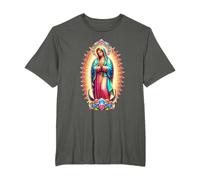Nuestra Señora de Guadalupe Virgen María Católica Santa Cristiana Camiseta