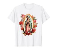 Nuestra Señora de Guadalupe Virgen María Fe Mexicana Católica Camiseta