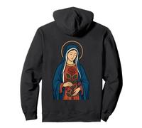 Nuestra Señora de la Rosa Mística - Rosa Mística Sudadera con Capucha