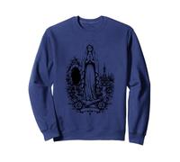 Nuestra Señora de Lourdes Poderoso Símbolo Santa María Madre María Sudadera