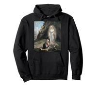 Nuestra Señora de Lourdes Santa Bernadette Inmaculada María Católica Sudadera con Capucha