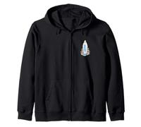 Nuestra Señora de Lourdes Santa María Poderoso Símbolo Madre María Sudadera con Capucha