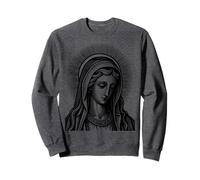 Nuestra Señora de Lourdes Santa María Símbolo Tradicional Madre Sudadera