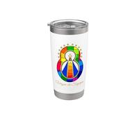 Nuestra Señora de Suyapa Patrona de Honduras Vaso térmico de acero inoxidable de doble pared