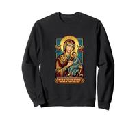 Nuestra Señora del Perpetuo Socorro Beata Madre María Católica Sudadera