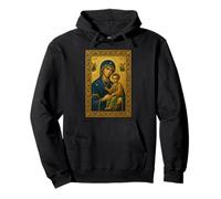 Nuestra Señora del Perpetuo Socorro - Santísima Madre María Sudadera con Capucha