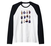 Nuestra Señora la Santísima Madre Títulos Marianos Latinos Católica Camiseta Manga Raglan