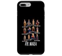 Nuestra Señora la Santísima Madre Títulos Marianos Latinos Católica Carcasa para iPhone 7 Plus/8 Plus
