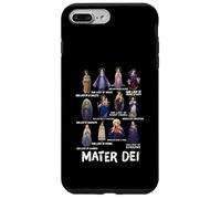 Nuestra Señora la Santísima Madre Títulos Marianos Latinos Católica Carcasa para iPhone 7 Plus/8 Plus