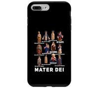 Nuestra Señora la Santísima Madre Títulos Marianos Latinos Católica Carcasa para iPhone 7 Plus/8 Plus