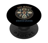 Nuestra Señora la Santísima Madre Títulos Marianos Latinos Católica PopSockets PopGrip Adhesivo