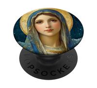 Nuestra Señora, Reina del Cielo y Santísima Madre María PopSockets PopGrip Adhesivo