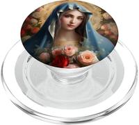 Nuestra Señora, Virgen María, Santa María, Santa Virgen, Madre María PopSockets PopGrip para MagSafe