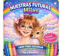 Nuestras Futuras Hijas - Libro para Colorear para futuros padres y madres: Ilustraciones Tiernas de Niñas y Mascotas - Regalo Inspirador para Soñadores de la paternidad y maternidad (Pinta y Colorea)