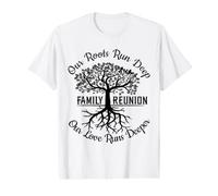 Nuestras Raíces Son Profundas Nuestro Amor Es Más Profundo Camiseta gráfica económica