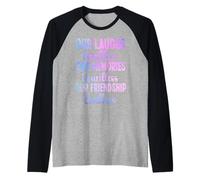 Nuestras Risas ilimitadas Memorias innumerables Amistad sin Fin Camiseta Manga Raglan
